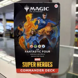 Magic: The Gathering Marvel Super Heroes Fantastic Four Commander Deck 100 Cards - Image 1