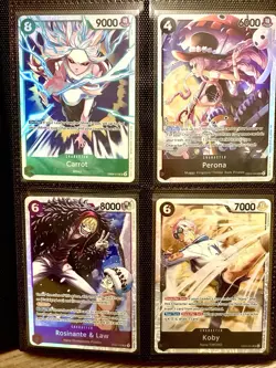 One Piece Binder Collection Lot 160 Cards Alt Art SR R P AA Mixed Sets O G2U - Image 5