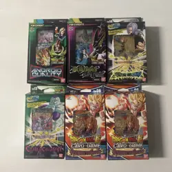 Dragon Ball Super Card Game Starter Deck LOT. XD02, XD03, SD06 (x2), SD113, SD14 - Image 1