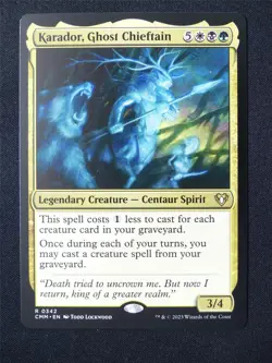 Karador Ghost Chieftain - CMM - Mtg Card #5EN - Image 1