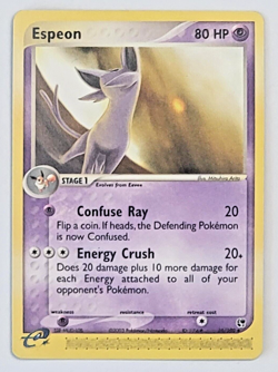 2002 Expedition E-Series Espeon 16/100 Non-Holo Rare WOTC Pokemon Card TCG MINT - Image 1