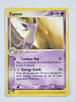 2002 Expedition E-Series Espeon 16/100 Non-Holo Rare WOTC Pokemon Card TCG MINT - Image 2