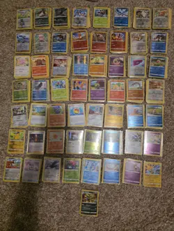 410 Pokemon GO Bulk Card Lot | 304 Commons + 46 Holos + 60 Reverse Holos - Image 1