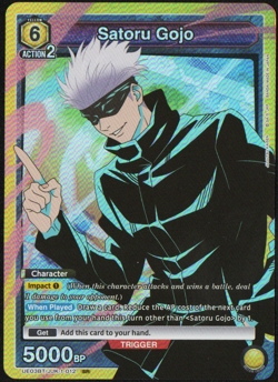 Satoru Gojo SR UE03BT/JJK-1-012 NM Jujutsu Kaisen Union Arena TCG - Image 1