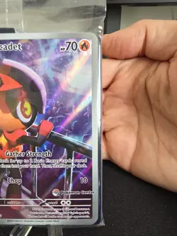 Pokemon Card Charcadet Pokemon Center Sealed Promo MEP 022 - Phantasmal Flames - Image 2