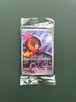 Pokemon Card Charcadet Pokemon Center Sealed Promo MEP 022 - Phantasmal Flames - Image 2