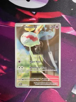 Chimecho 179/167 Twilight Masquerade Illustration Rare Pokemon TCG Card NM - Image 1