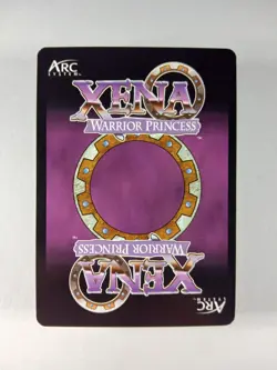 Relaxing Before Battle #100 - Xena Warrior Princess TCG card (1998 Base 180 bath - Image 2