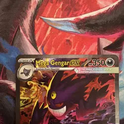 Mega Gengar ex 284/217 SIR - Ascended Heroes - Pokemon Card TCG - Near Mint - Image 1