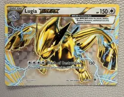 Lugia BREAK 79/124 Fates Collide Holo Rare 150 HP English 2016 Card - Image 1