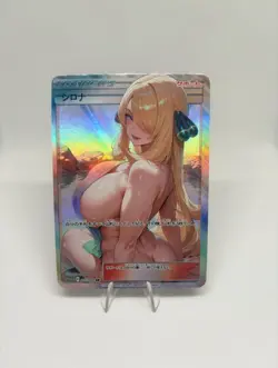 Pokemon Anime Waifu ACG DIY Trainer Art card - Image 1