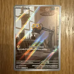 Pokemon TCG Joltik 116/086 White Flare Illustration Rare - Image 1