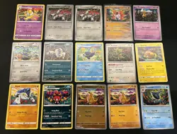 Pokemon TCG Shinji Kanda Illustrator Bundle X 15 Unique English Cards - Image 2