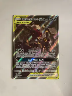 Pokemon TCG Umbreon & Darkrai GX SM241 Holo Promo TAG TEAM 270 HP English - Image 1