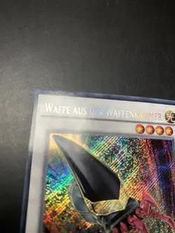 Yugioh! Waffe aus der Waffenkammer Secret Rare - LC5D-DE034 1. Auflage - Deutsch - Image 2