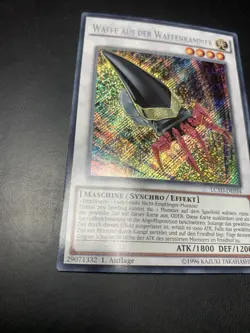 Yugioh! Waffe aus der Waffenkammer Secret Rare - LC5D-DE034 1. Auflage - Deutsch - Image 5