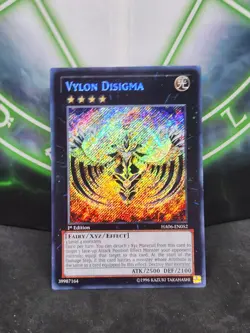 Yugioh Vylon Disigma HA06-EN052 Secret Rare 1st Edition NM - Image 1