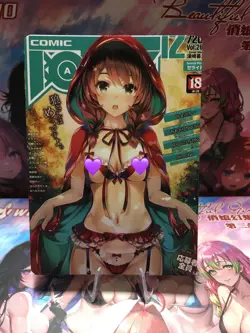 Red Riding Hood Waifu CCG Goddess Story Double Sided Anime Card Waifu Card Holo - Image 2