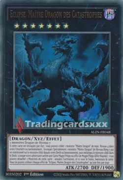 Yu-Gi-Oh! Eclipse, Maitre Dragon des Catastrophes : UR ALIN-FR048 - Image 1