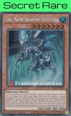 Yu-Gi-Oh! Tidal, Maitre Dragon des Chutes d'Eau : SE RA03-FR009 - Image 1