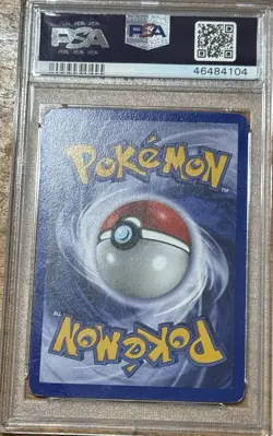 1999 Pokemon Game Base Set Holo Shadowless Ninetales #12 PSA 6 EX-MT - Image 2