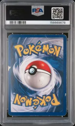 PSA 1 PR Ninetales Base Set Shadowless Holo Rare #12 Vintage 1999 Pokemon TCG - Image 3