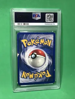 PSA 1 PR Ninetales Base Set Shadowless Holo Rare #12 Vintage 1999 Pokemon TCG - Image 5