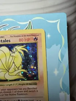 Wizards of the Coast Base Set Shadowless 1999 Ninetales 12/102 Holo Rare 80 HP - Image 5