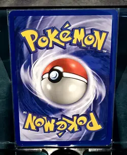 NINETALES "SHADOWLESS" BASE SET HOLO (BLACK FLAME ERROR) #12/102 NM CONDITION - Image 2