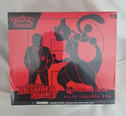 Destined Rivals Pokemon Center Elite Trainer Box ETB New&Sealed | 450 +ve feedbk - Image 1