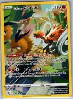Galarian Zapdos SWSH283 SWSH: Sword & Shield Promo Cards - Pokemon Card - NM - Image 1