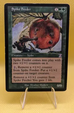 Spike Feeder Time Spiral - Timeshifted Played Green Special MAGIC CARD - Image 1