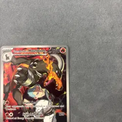 Team Rocket's Houndoom 191/182 Illustration Rare Destined Rivals Pokemon NM - Image 4