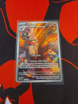 Blaziken 192/182 Illustration Rare Destined Rivals Pokemon TCG Pack Fresh NM - Image 1