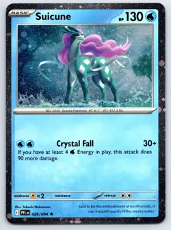 Suicune (Cosmos Holo) 026/094 Holo Miscellaneous Cards & Products Pokemon NM - Image 1