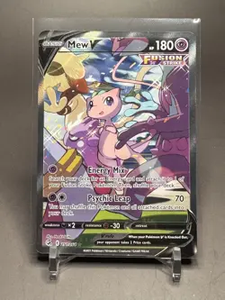 Mew 251/264 Fusion Strike Illustration Rare Full Art Pokemon Card - Image 1