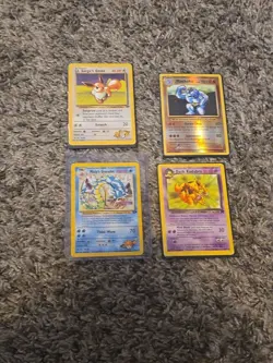 Vintage Pokemon Card Lot WOTC Holo Rare Misty's Gyarados Togetic Eevee Rocket" - Image 3