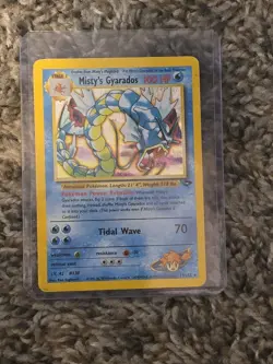 Vintage Pokemon Card Lot WOTC Holo Rare Misty's Gyarados Togetic Eevee Rocket" - Image 4