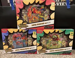 Pokemon Mega Evolution Ascended Heroes Ex Box Set of 3 Factory Sealed HTF Fresh - Image 1