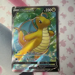 Dragonite V (Full Art) 076/078 Pokemon GO Holo NM 🔥 - Image 1