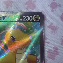 Dragonite V (Full Art) 076/078 Pokemon GO Holo NM 🔥 - Image 3