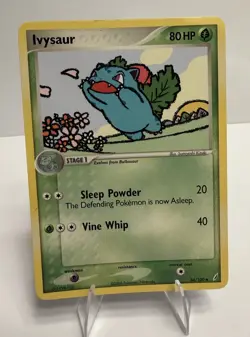 Pokemon TCG Ivysaur Crystal Guardians 34/100 Regular LP/MP - Image 1