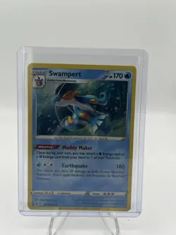 Swampert 064/264 Holo Rare Fusion Strike Pokemon Holo Near Mint - Image 1