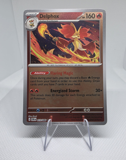 Delphox Pokemon TCG Chaos Rising 13/86 Holo Rare EN NM - Image 1