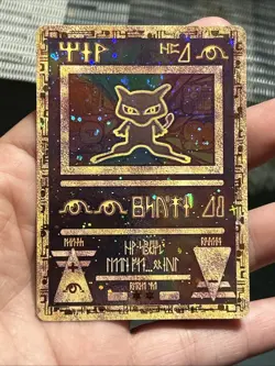 Pokemon TCG Ancient Mew 2000 Movie Promo Holo(Halo Swirl/ 2 Swirls)- NM - Image 1