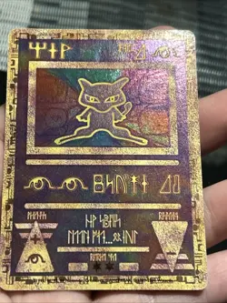 Pokemon TCG Ancient Mew 2000 Movie Promo Holo(Halo Swirl/ 2 Swirls)- NM - Image 3