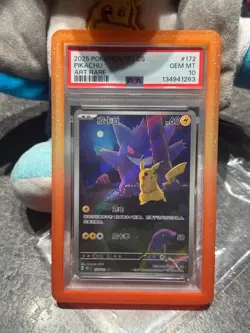 Pokemon 172 Pikachu PSA 10 AR 172/151 Collect 151 Gengar S.Chinese - Image 1