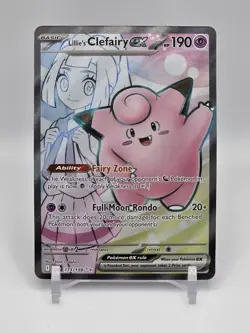 Lillie's Clefairy ex 173/159 Pokemon TCG Sv09: Journey Together Ultra Rare Holo - Image 1