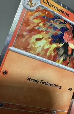 Swirl!🌀 Charmeleon (Cosmos Holo) 079 Holo Promo ME: Mega Evolution Pokemon NM ✨ - Image 3
