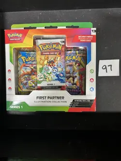 Pokemon TCG First Partner Illustration Collection Box - Series 1 - New & Sealed - Image 1